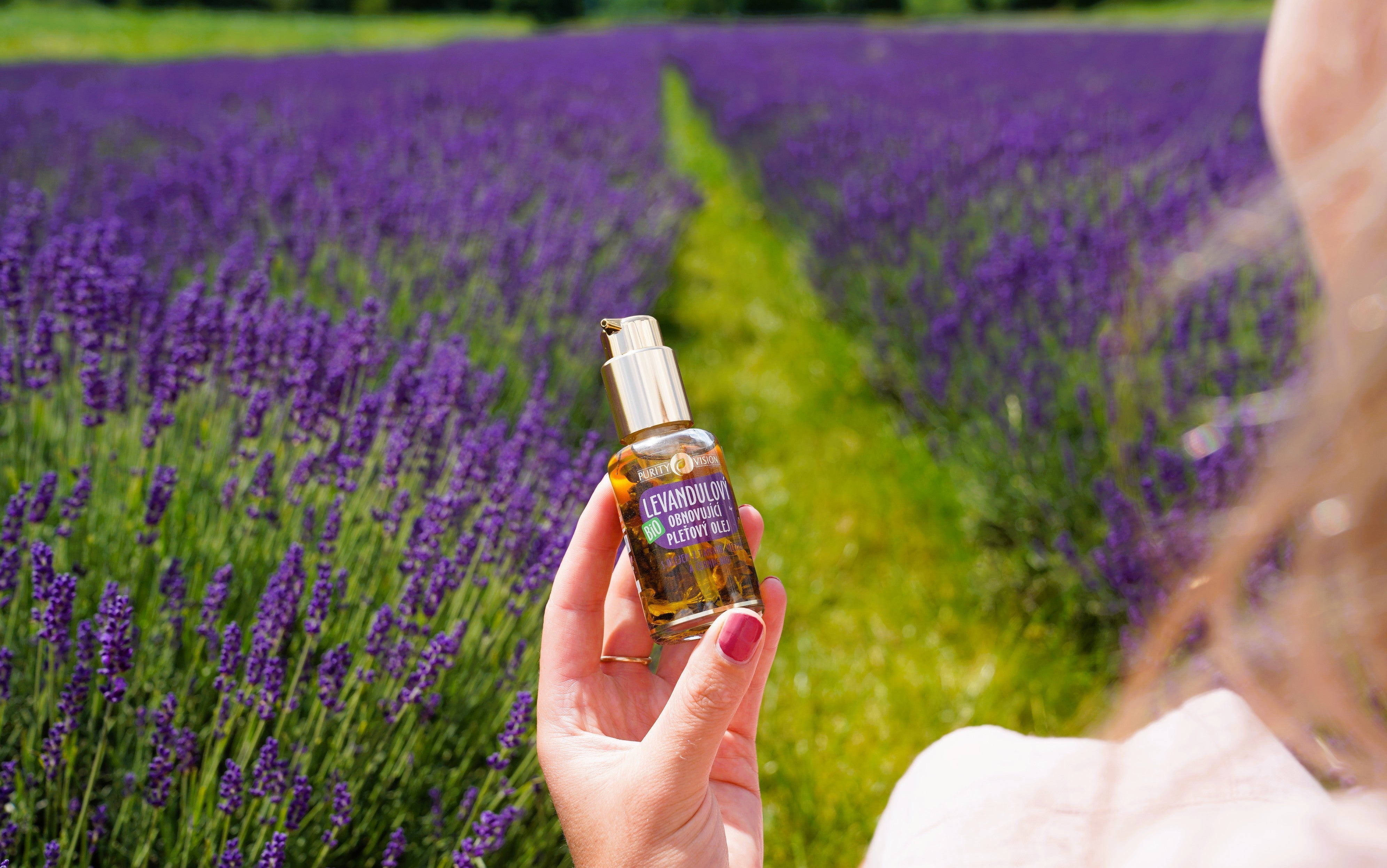 Natural cosmetics from medical lavender