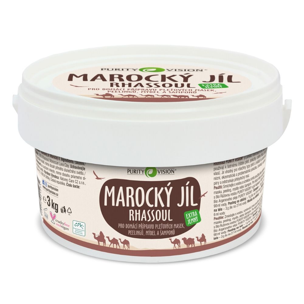 Argilă marocană Rhassoul 3 kg