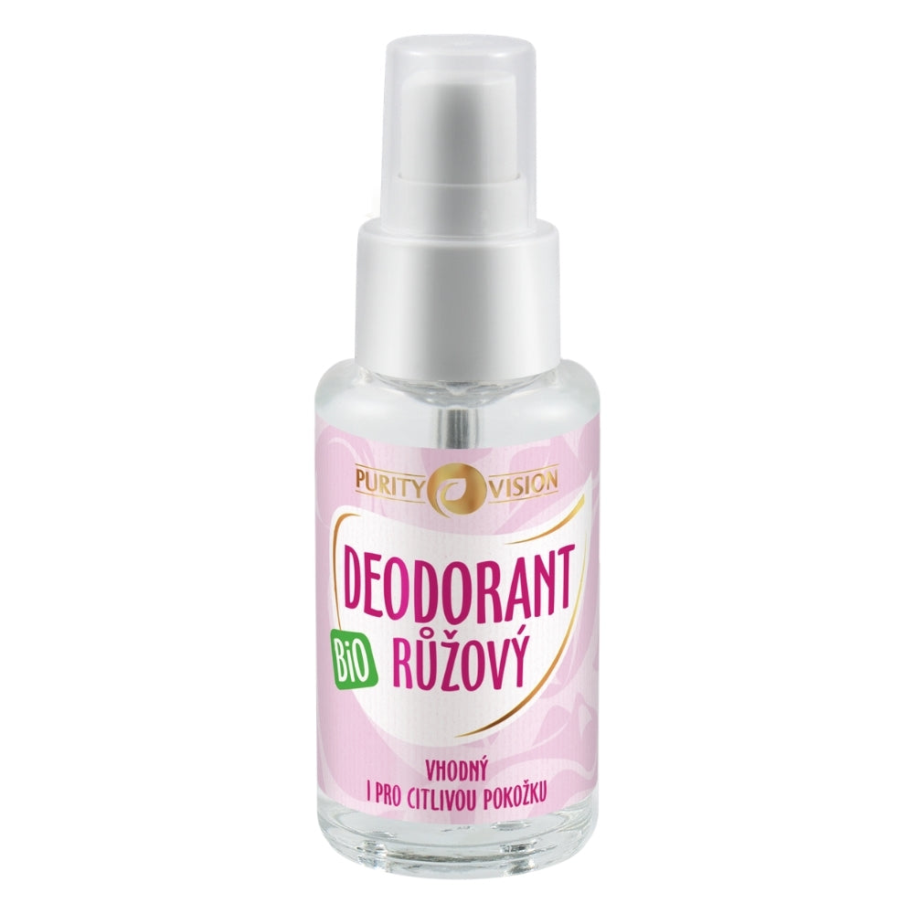 Deodorant Bio cu Trandafir 50 ml