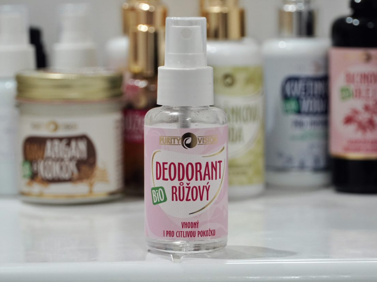 Deodorant Bio cu Trandafir 50 ml