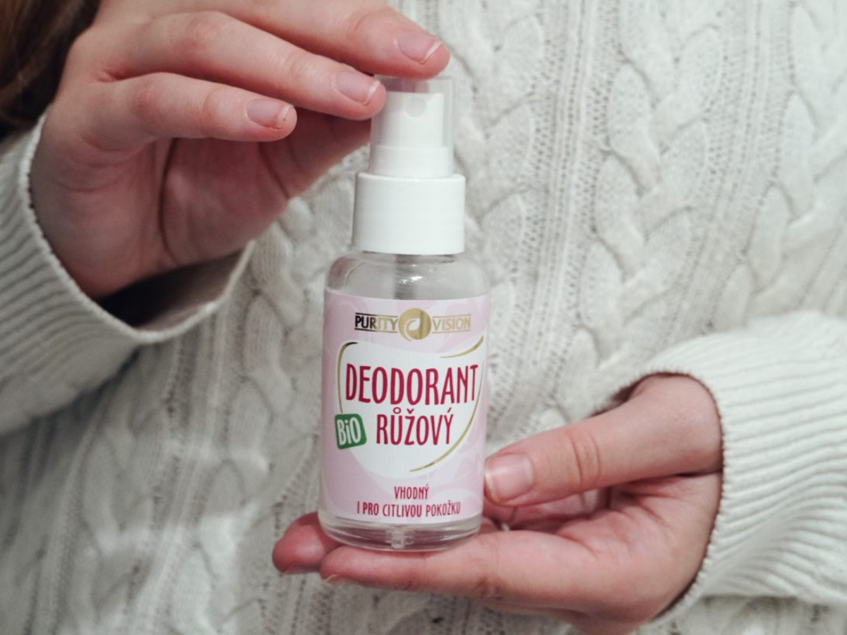 Deodorant Bio cu Trandafir 50 ml