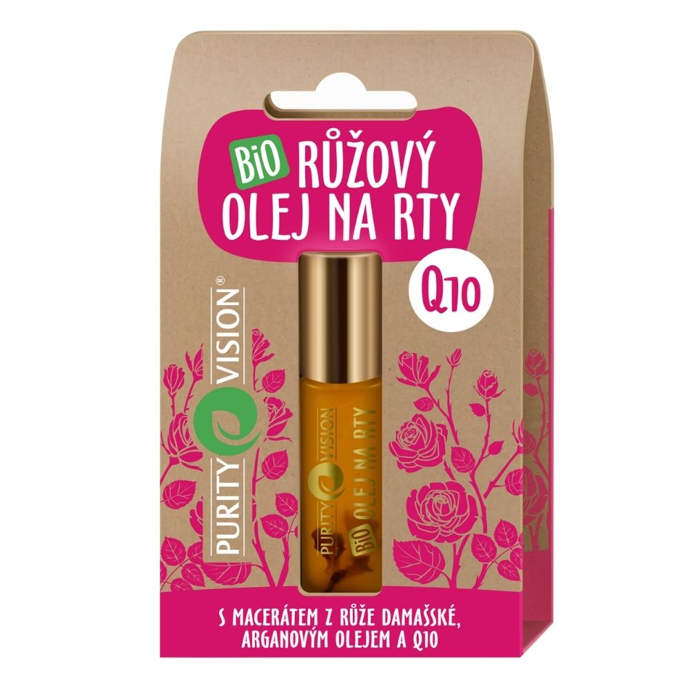 Ulei Bio de Trandafir pentru buze 10 ml