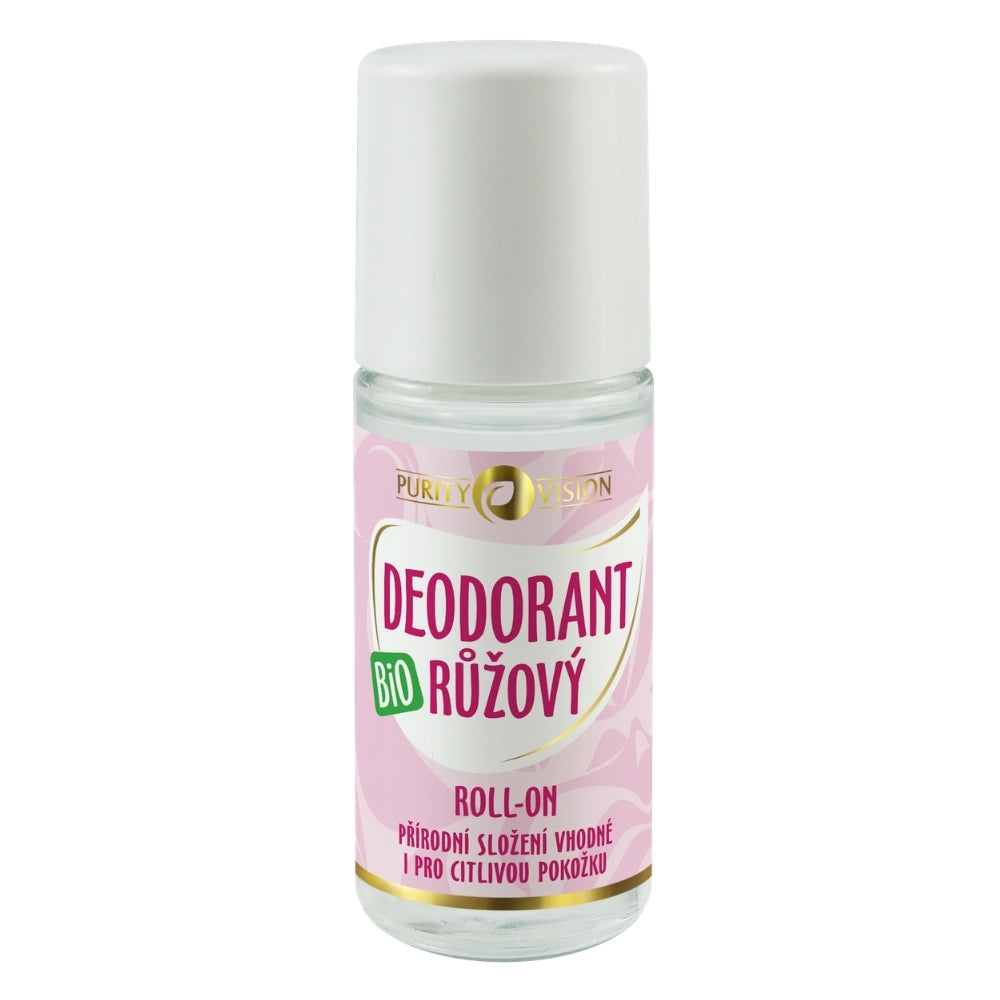 Deodorant roll-on Bio cu Trandafir 50 ml