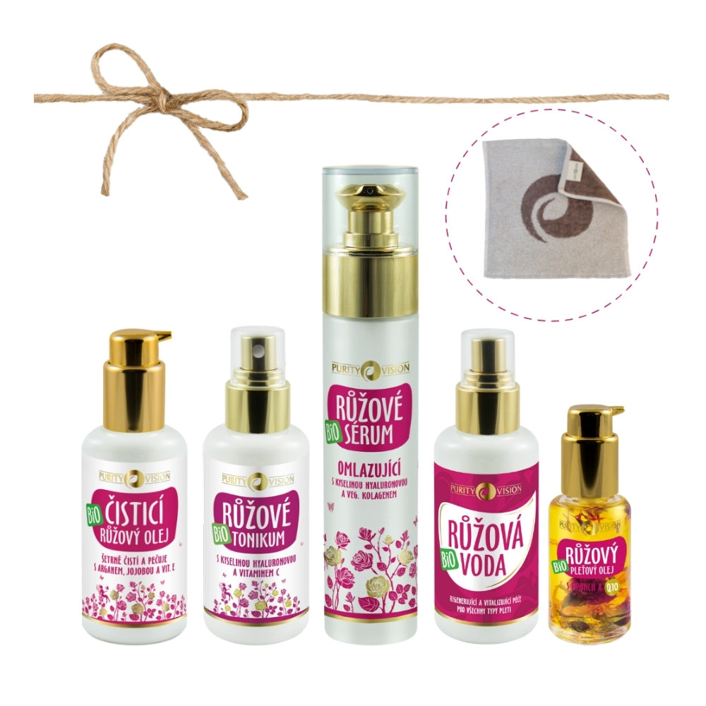 Ritual Bio de Îngrijire Facială cu Trandafir