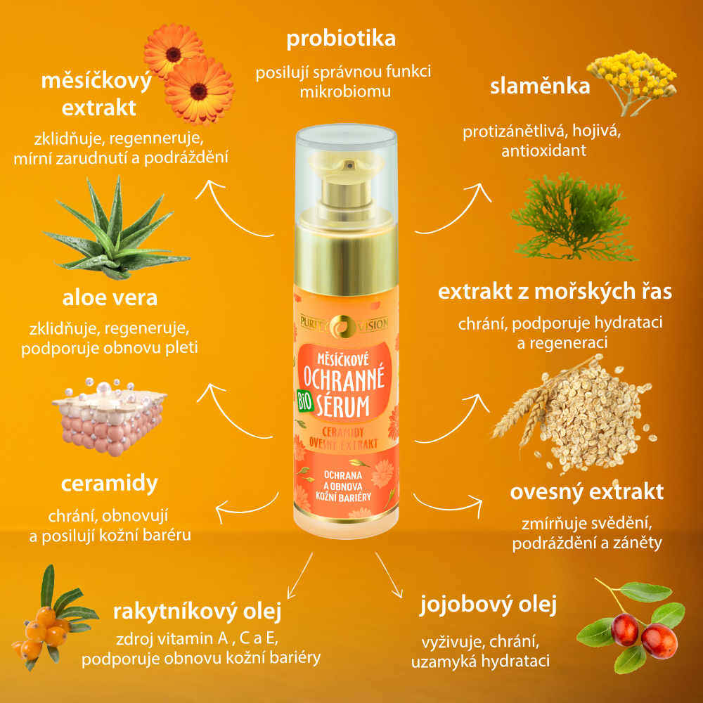 Ser Bio Protectiv cu Calendula 30 ml