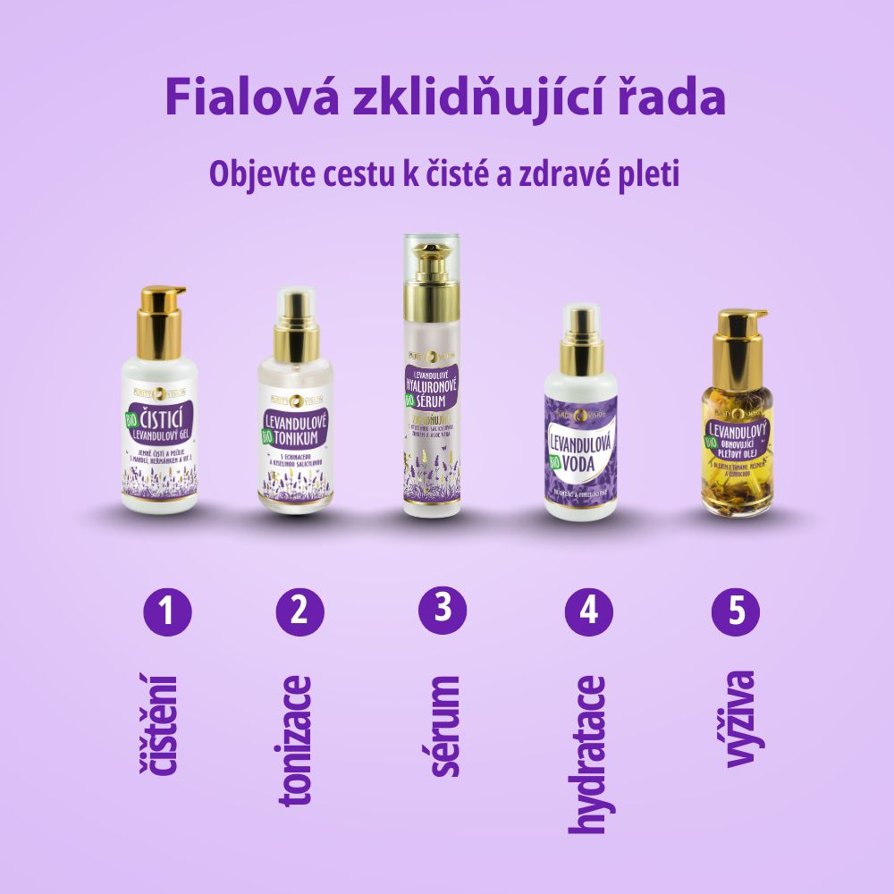 Ritual Bio de Îngrijire Facială cu Lavandă