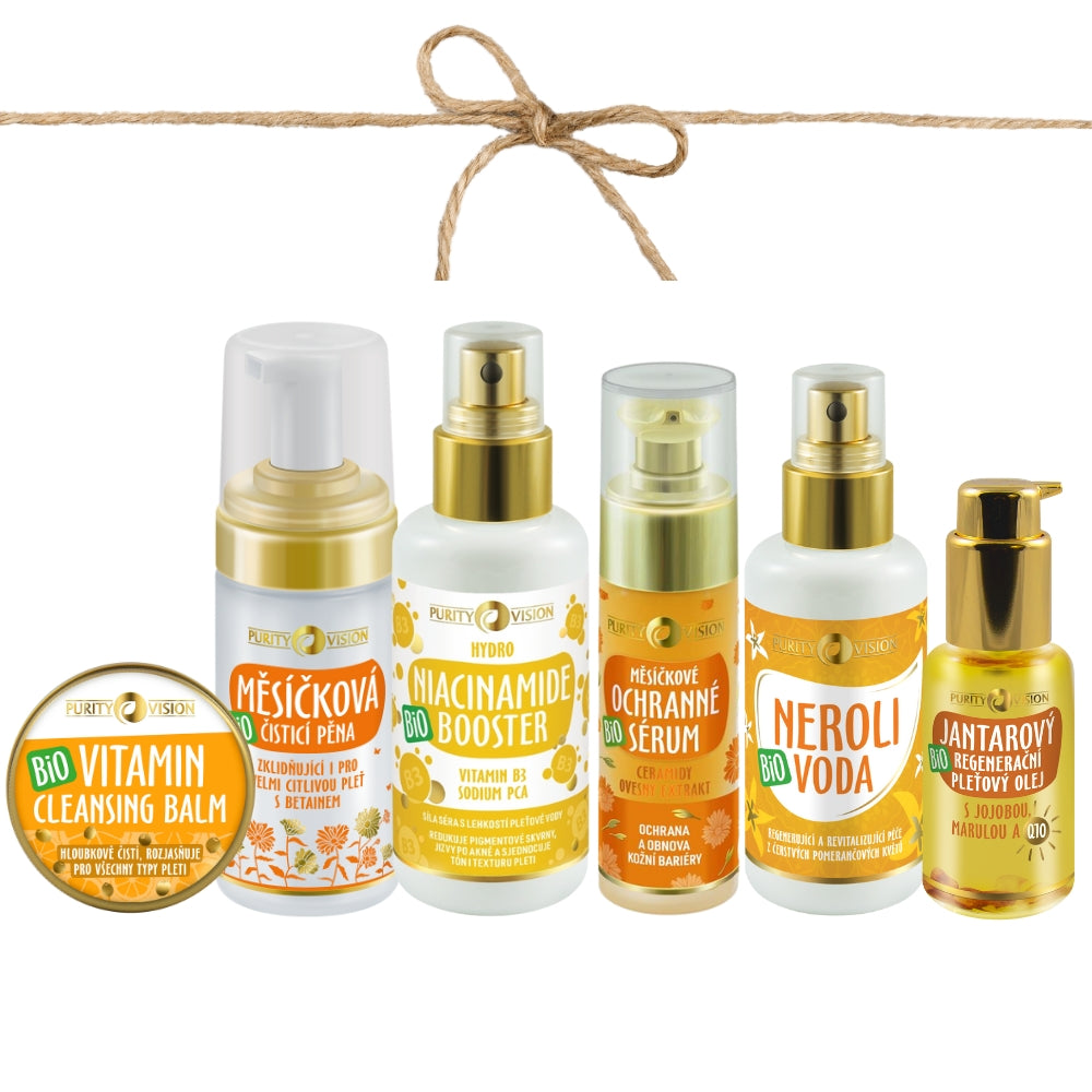 Set cu Calendula pentru Regenerarea Barierei Cutante