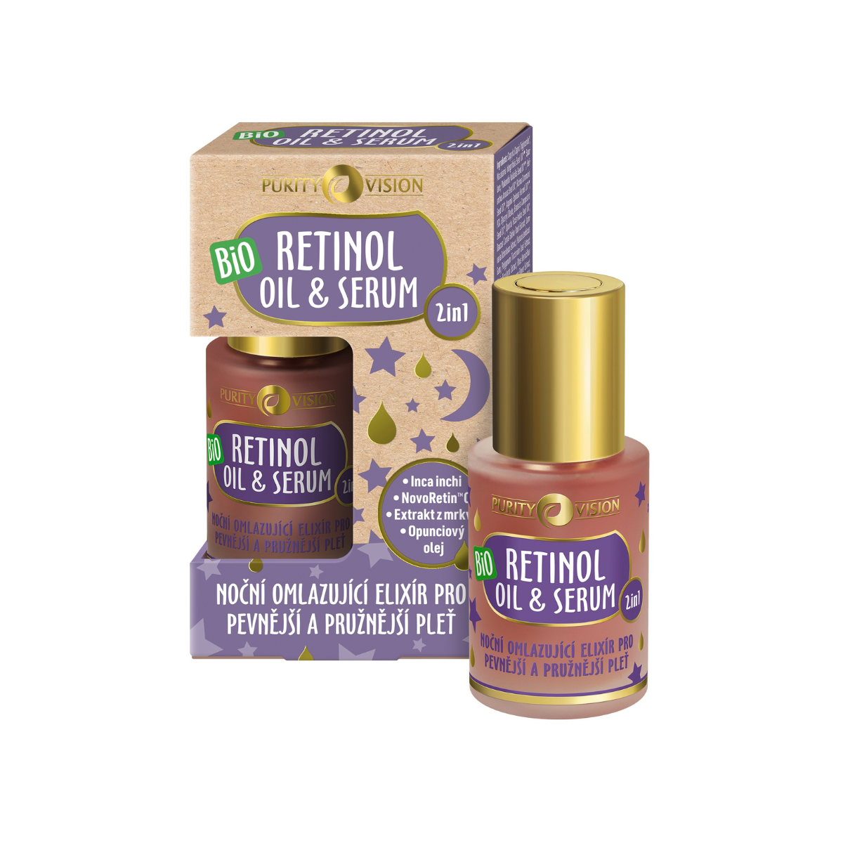 Ulei & Ser Bio Retinol 2în1 30 ml