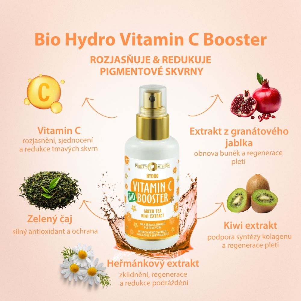 Bio Booster Hydro cu Vitamina C 100 ml