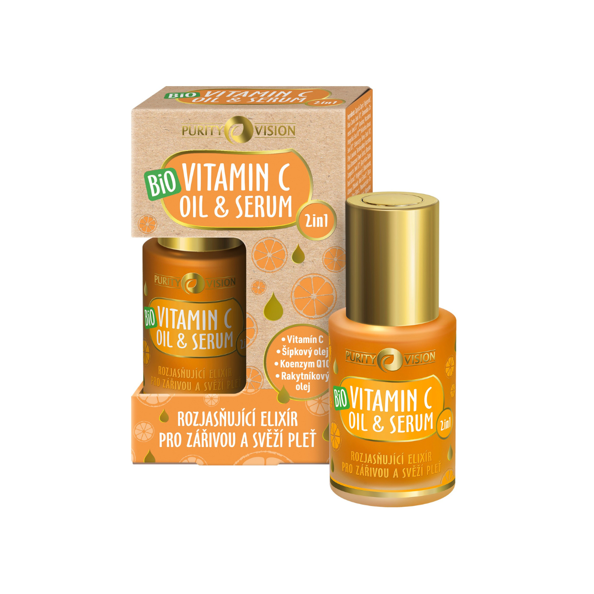 Ulei & Ser Bio Vitamina C 2în1 30 ml
